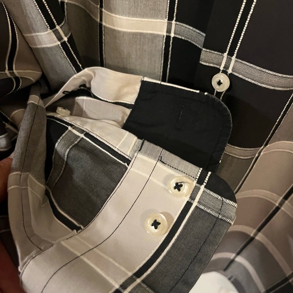 Paul Fredrick Casual long sleeve shirt Size L - Picture 5 of 8